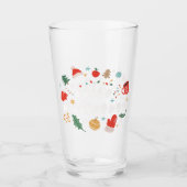 Verre Joyeux Noël - ASL American Sign Language III (Devant)