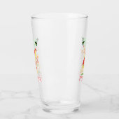 Verre Joyeux Noël Cheesy Noël Noël Père Noël Pizza Noël (Gauche)