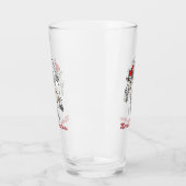 Verre Joyeux Noël chèvre (Gauche)