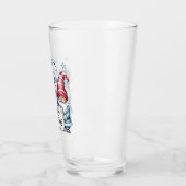 Verre Joyeux Noël Gnomes (Gauche)