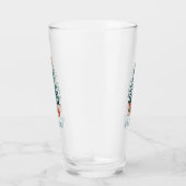 Verre Joyeux Noël Pin enneigé (Droite)