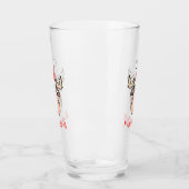 Verre Joyeux orignal de Noël (Gauche)