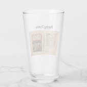 Verre Joyeux Purim (Dos)
