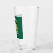 Verre Joyeux Saint Patrick's Day Shamrock arc-en-ciel (Gauche)