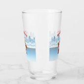Verre Joyeux singe des fêtes (Gauche)
