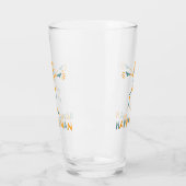 Verre Joyeux squelette humain (Gauche)