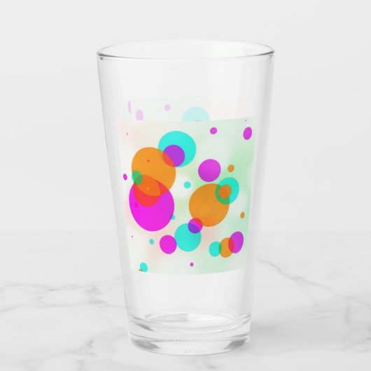 Verre Joyful Circle-Glass of Color (Dos)
