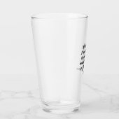 Verre JSR "Toutes les choses que j'aime vraiment (Droite)