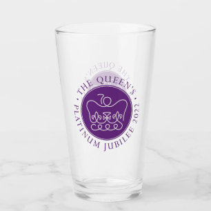Verre Jubilé de platine de la reine
