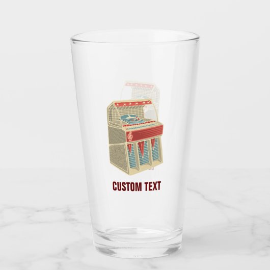 Verre Juke-box (Devant)