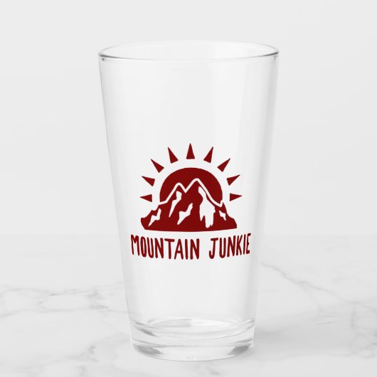 Verre Junkie de montagne (Devant)