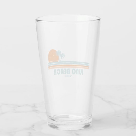 Verre Juno Beach Floride Sun Palm Trees (Dos)