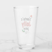 Verre Jus de gelée de Père Noël Bière de Noël (Dos)