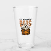 Verre Just Here for the Boos Halloween (Devant)