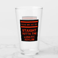 Juste devant l'asile lunatique grande tasse de caf