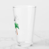 Verre Juste Maui | Maui Beach Palm Tree Mariage Faveur (Gauche)