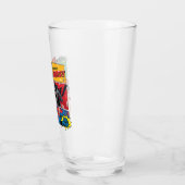 Verre Justice League "Sauvez les fêtes !" (Gauche)