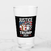 Verre Justice Pour Peanut Win Trump 2024 (Devant)