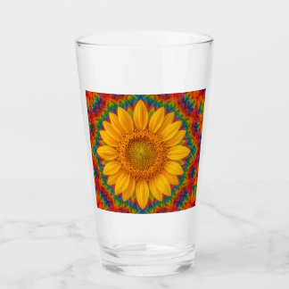 Verre Kaleidoscope Sunflower 