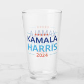 Verre Kamala Harris 2024 pour le président (Dos)