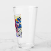 Verre Kandinsky jaune-rouge-bleu (Gauche)