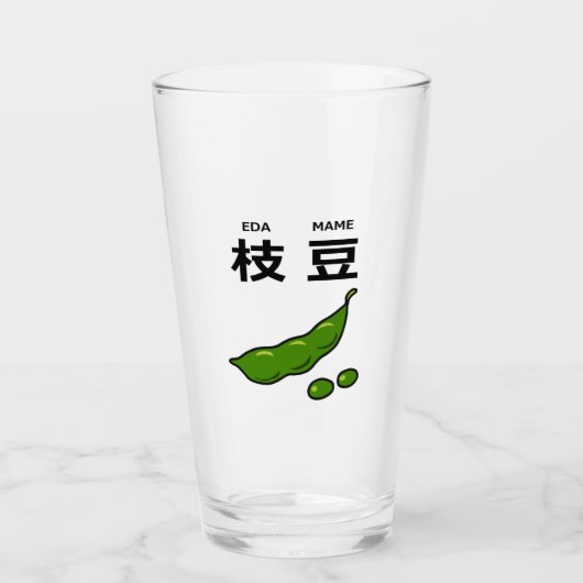 Verre Kanji Edamame (Devant)