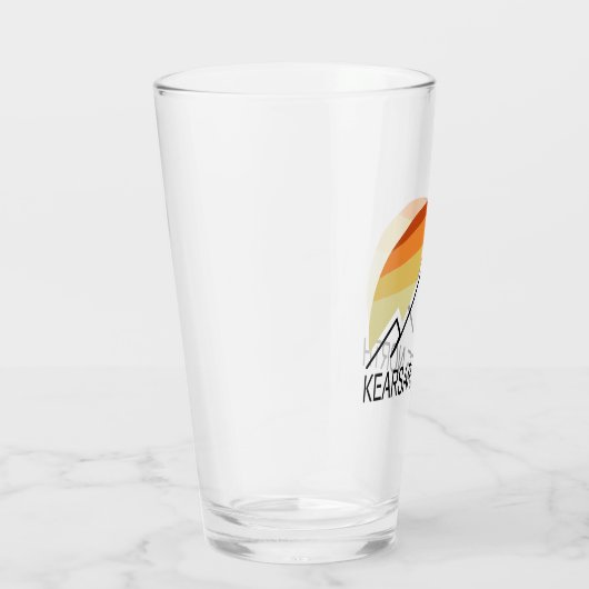 Verre Kearsarge Nord New Hampshire Retro (Droite)