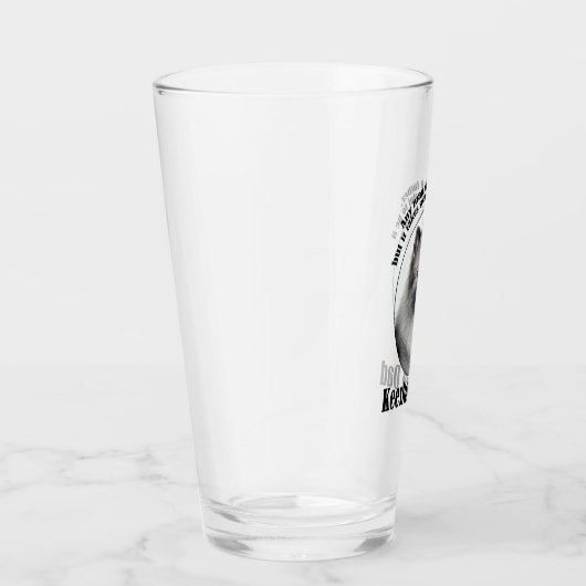 Verre Keeshond Papa (Droite)