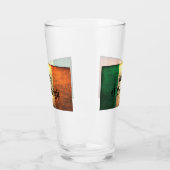 Verre Kelly Nom de famille sur le drapeau irlandais (Gauche)