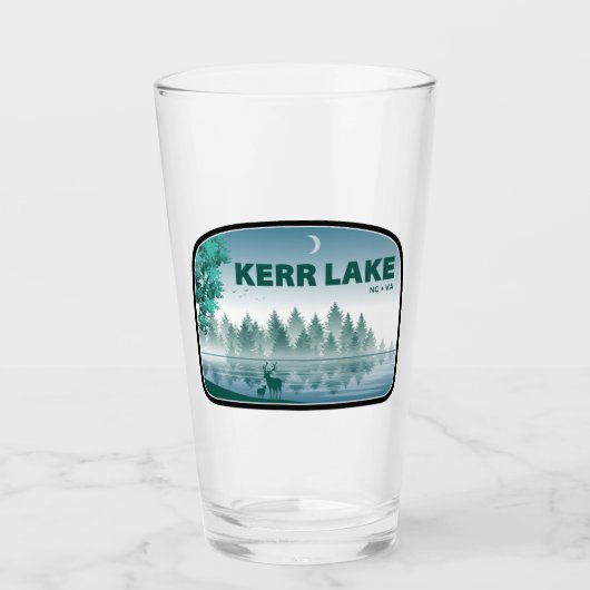 Verre Kerr Lake Virginie Caroline du Nord Deer (Devant)