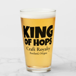 Verre King Of Hops - Pourcentage Artisanal - Ville D'Éta