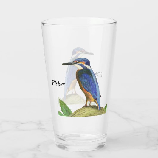 Verre Kingfisher (Dos)