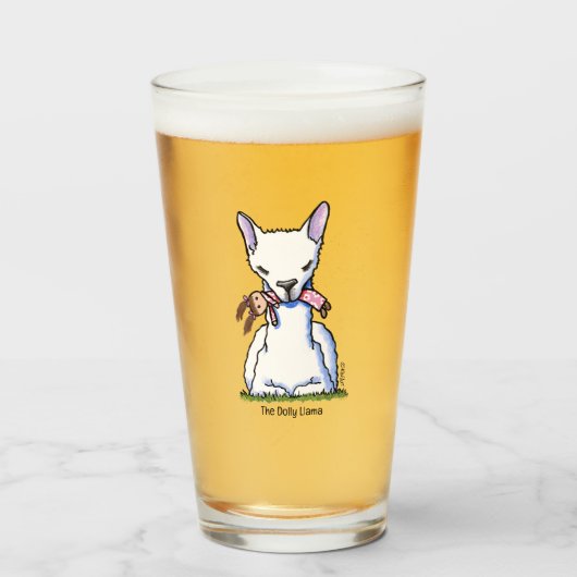 Verre KiniArt Dolly Llama (Devant (rempli))