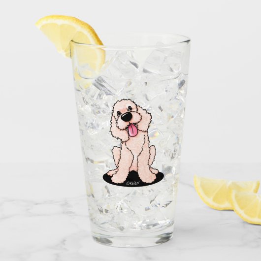 Verre KiniArt Doodle souriant (Devant glace)