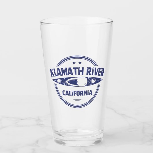 Verre Klamath River, Californie (Devant)
