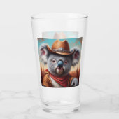 Verre Koala Cowboy (Dos)