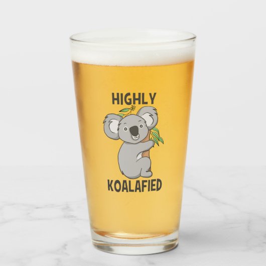Verre Koala hautement Koalafied (Devant (rempli))