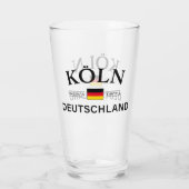 Verre Koln (Cologne) Deutschland coordonne allemand (Dos)