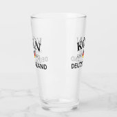 Verre Koln (Cologne) Deutschland coordonne allemand (Gauche)