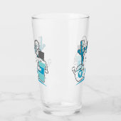 Verre La bande propre de dents (Gauche)
