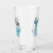 Verre La bande propre de dents (Droite)