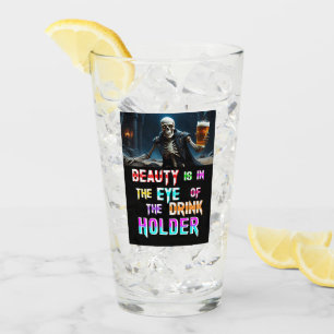 Verre La Beauté Est Dans L'Oeil Du Porte-Boissons