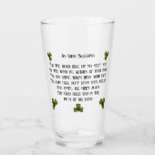Verre La Bénédiction Irlandaise Traditionnelle Peut Augm (Devant)