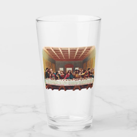 Verre La Cène (Devant)