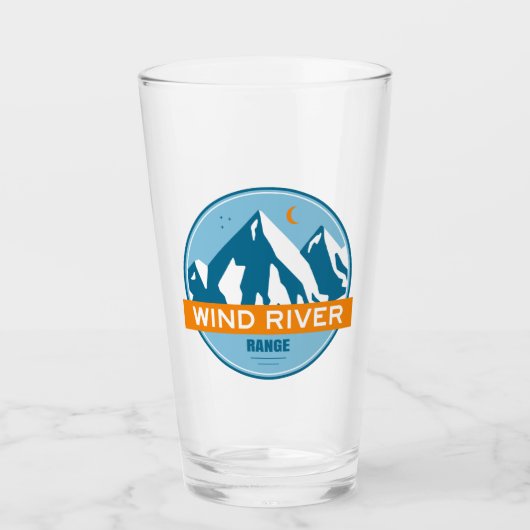 Verre La chaîne de montagnes de Wind River (Devant)