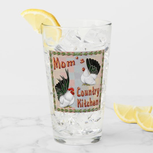 Verre La cuisine de la mère (Devant glace)