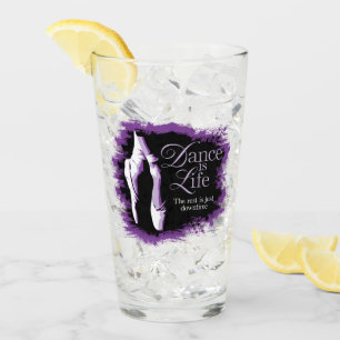 Verre La danse est la vie