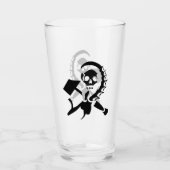 Verre La faucille russe et l'invasion maléfique du marte (Devant)