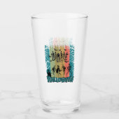 Verre La fête des zombies (Devant)
