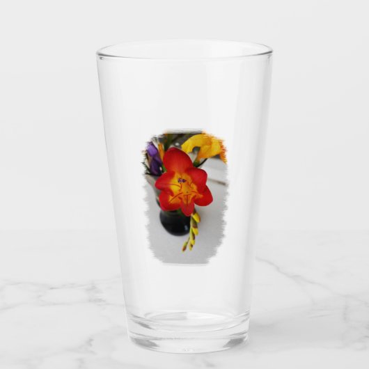 Verre La frénésie rouge (Devant)